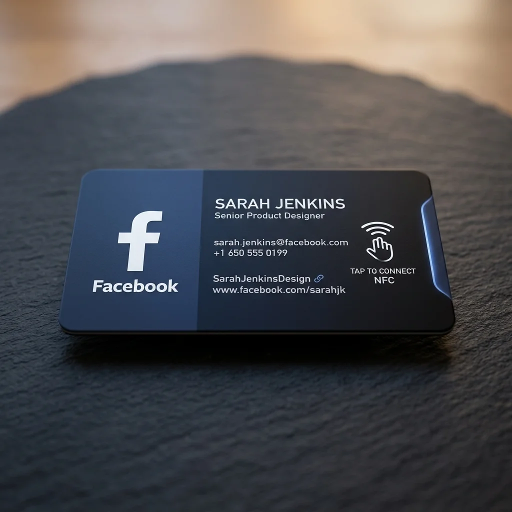 Facebook NFC Card