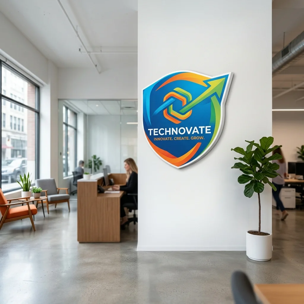 Sunboard Printed 3D Logo