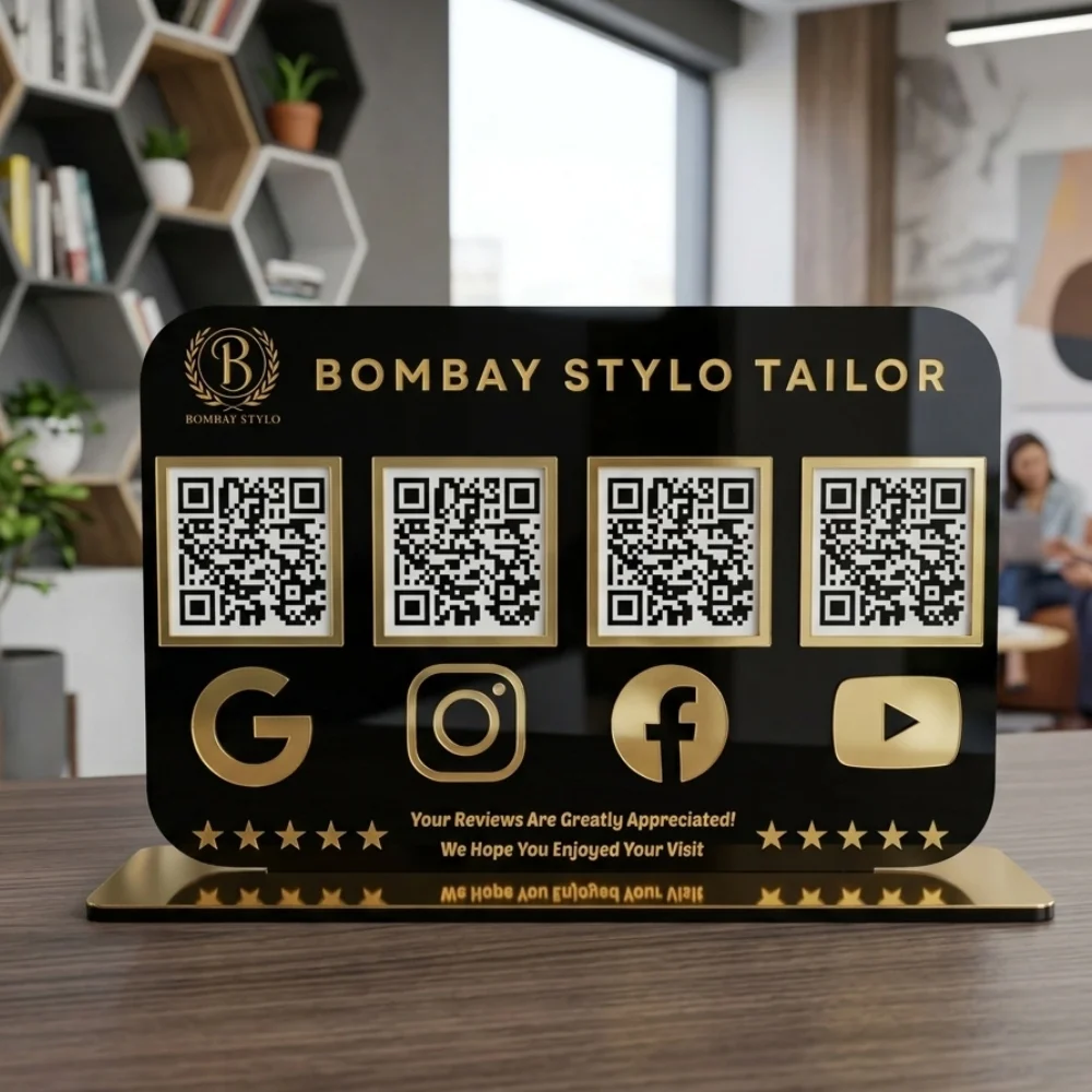 The Vintage Brew Cafe Custom Standee