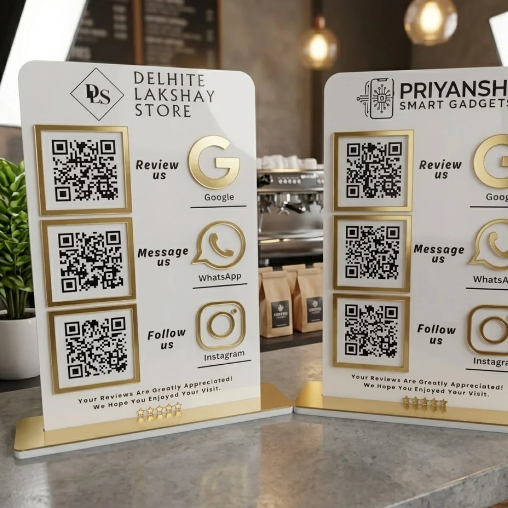 Lakshay & Priyansh Dual Custom Standee